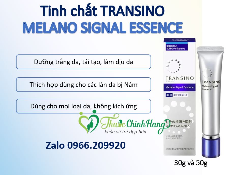 Tinh chất trị nám Transino Melano Signal Essence 30g