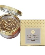 Viên Dưỡng Da Collagen Tươi Multi Vita Capsule Ampoule Hàn Quốc 38 viên