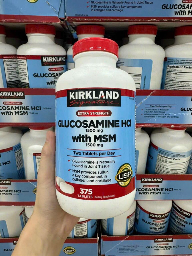 Glucosamine Kirkland giá bao nhiêu