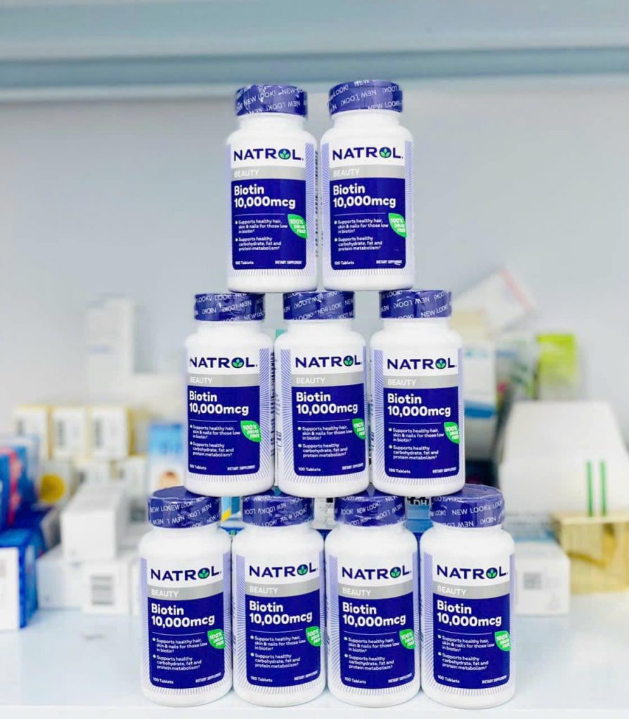 Viên mọc tóc Natrol Biotin giá bao nhiêu