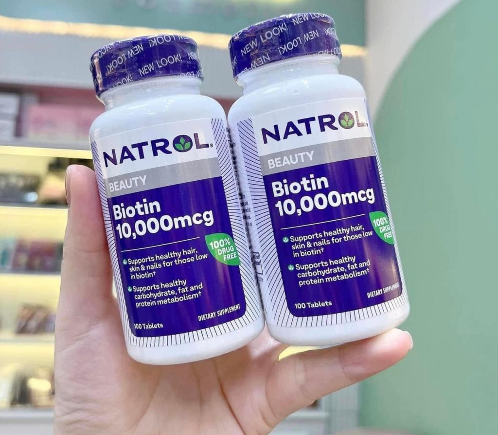 Nên uống natrol Biotin 5000 hay 10000 mcg