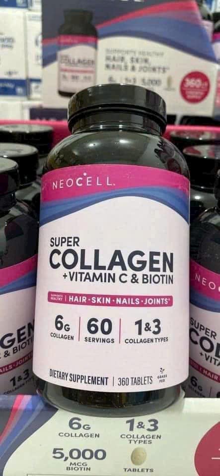 Collagen neocell uống ngày mấy viên