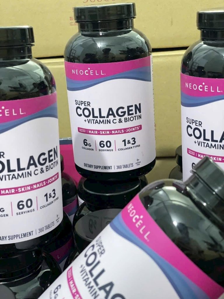 Collagen neocell ngày uống mấy viên