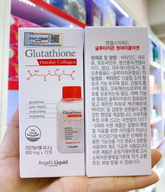 viên trắng da Glutathione Oneday Collagen Hàn Quốc tốt không